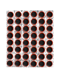 Kit de Parche de Goma VOSAREA 48 Piezas 30mm para Bicicleta