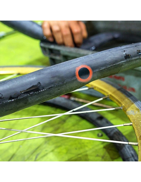 Kit de Parche de Goma VOSAREA 48 Piezas 30mm para Bicicleta