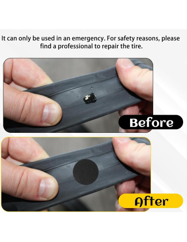 Kit de Reparación de Neumáticos de Bicicleta InnoHHustle 40 Piezas