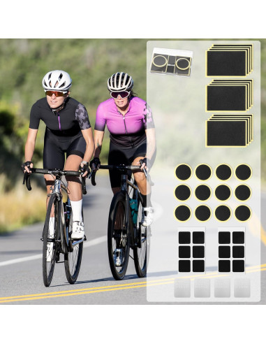 Kit de Reparación de Neumáticos de Bicicleta InnoHHustle 40 Piezas