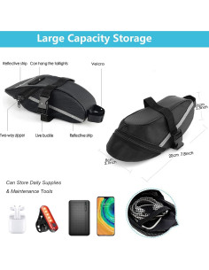 Kit de Reparación de Bicicletas AaiLucky con Mini Bomba 16 en 1 2