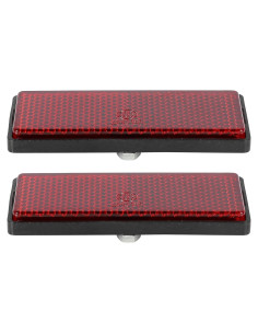 Reflectores Universales Rojo F FIERCE CYCLE para Motocicleta