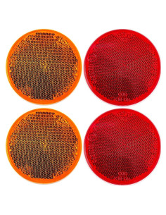 Reflectores Redondos 2" All Star Truck Parts - 4 Piezas