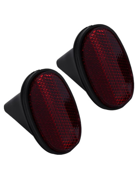 Reflectores Traseros de Bicicleta FJYXCHENXM 62x43mm 2 Pcs Reflectores Traseros de Bicicleta FJYXCHENXM 62x43mm 2 Pcs