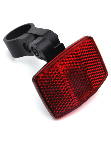 Reflector Trasero de Bicicleta MFC PRO para Tija de Sillín Rojo