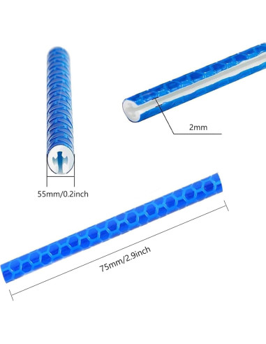 36 Reflectores de Ciclismo BQWanFA para Radios de Bicicleta