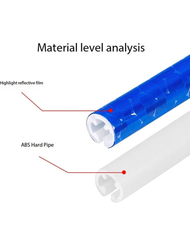 36 Reflectores de Ciclismo BQWanFA para Radios de Bicicleta