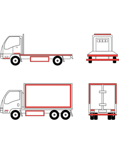 Cinta Reflectante 5 cm x 9.14 m Starrey Roja DOT-C2