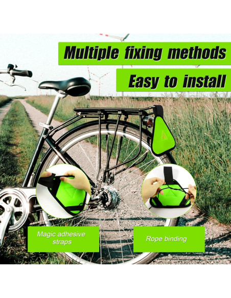 Señal Triángulo Reflectante PEUTIER 18x18cm Verde