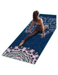 Toalla de Yoga Grande EXERCISE Antideslizante 188x70cm