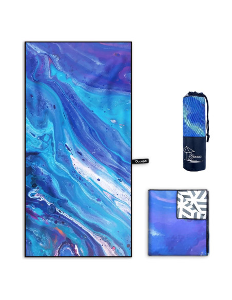 Toalla de Playa Microfibra OCOOPA 180x81 cm Secado Rápido