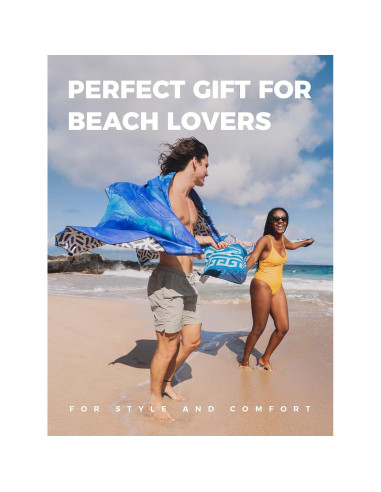 Toalla de Playa Microfibra OCOOPA 180x81 cm Secado Rápido