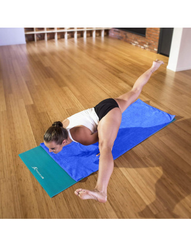 Toalla de Yoga ProsourceFit Arida Microfibra 172.72x60.96cm Azul