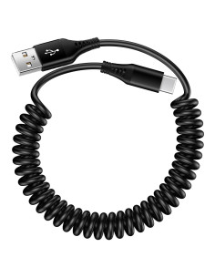 Cable USB a USB C Enrollado 3FT VIFIGEN Carga Rápida