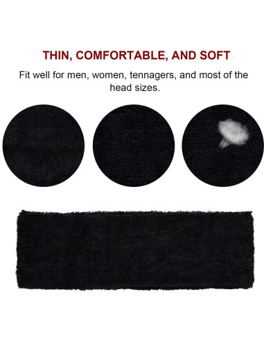 Banda de Sudor INNOLIFE 12 Unidades Unisex Algodón 5 cm