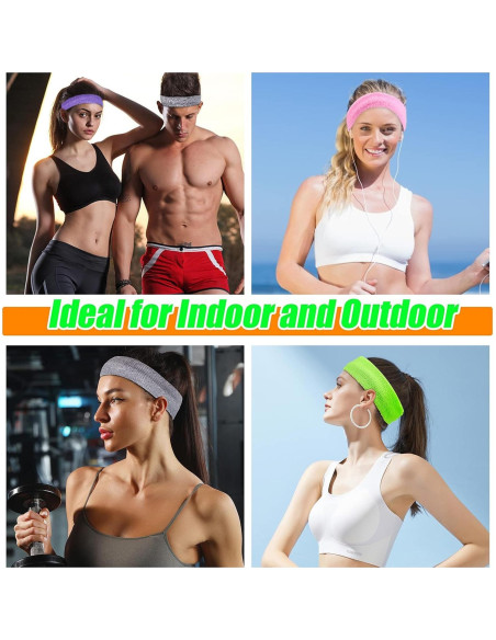 Banda Deportiva Yeshan 12 Paquetes Algodón 5cm Ancho Banda Deportiva Yeshan 12 Paquetes Algodón 5cm Ancho