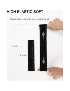 Cintas para el cabello Calbeing AKSF09, 4 unidades, antideslizantes 2
