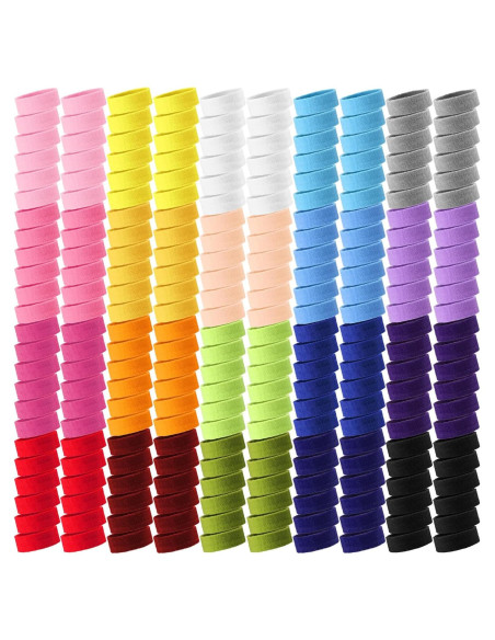 240 Bandas de Sudor Neón Jiuguva para Ejercicio Unisex