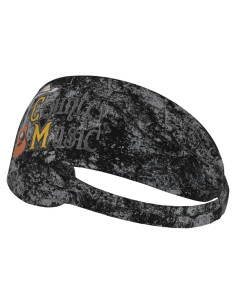 Diadema Antideslizante KYWSM para Yoga y Deporte - Negro