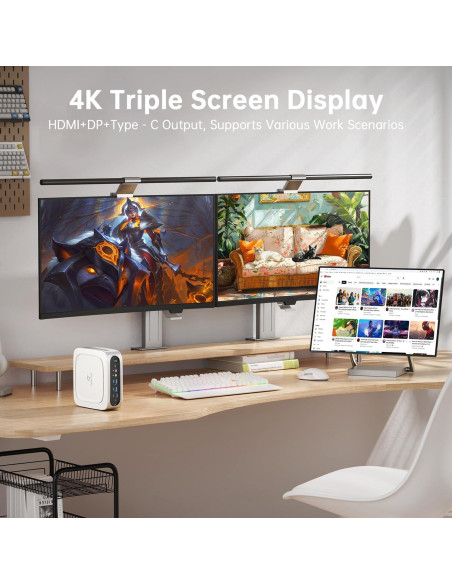 Mini PC CyberGeek T1 i9-11900H 16GB RAM 1TB SSD Wi-Fi 6