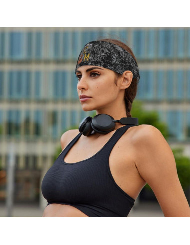 Diadema Antideslizante KYWSM para Yoga y Deporte - Negro