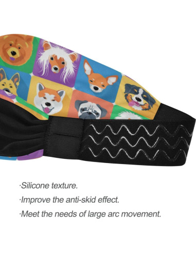 Diadema Antideslizante OTVEE para Mujeres - Fitness y Yoga