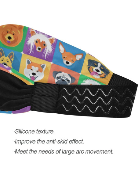 Diadema Antideslizante OTVEE para Mujeres - Fitness y Yoga