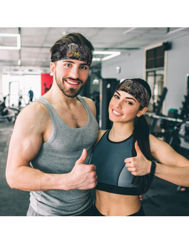 Diadema Antideslizante KYWSM para Yoga y Deporte - Negro