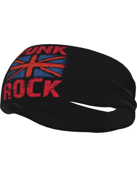 Diadema Deportiva Unisex QIZYOQA Bandera Americana Absorbente