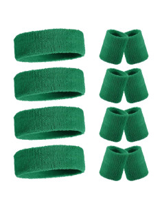 Conjunto de Muñequera y Banda de Cabeza Civaner 4 Piezas