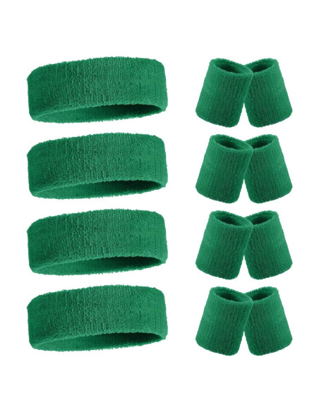 Conjunto de Muñequera y Banda de Cabeza Civaner 4 Piezas