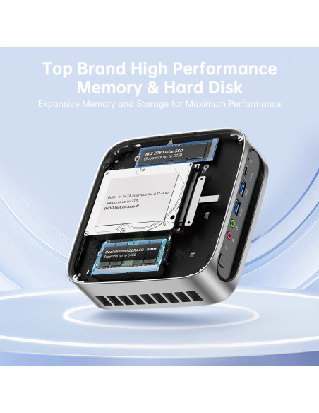 Mini PC CyberGeek T1 i9-11900H 16GB RAM 1TB SSD Wi-Fi 6