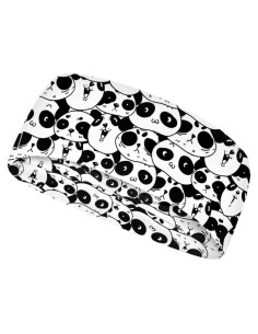 Diadema deportiva STUOARTE 100% poliéster ligera y transpirable