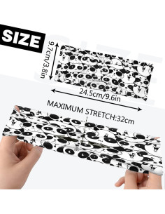 Diadema deportiva STUOARTE 100% poliéster ligera y transpirable 2