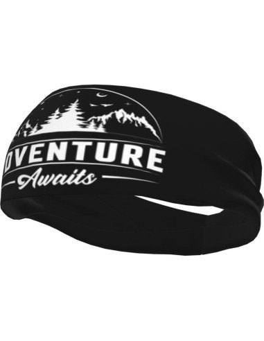 Cinta para la cabeza QIZYOQA unisex absorbente de sudor