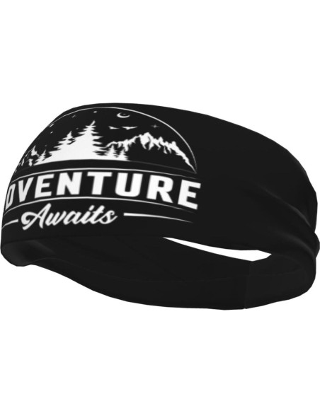 Cinta para la cabeza QIZYOQA unisex absorbente de sudor