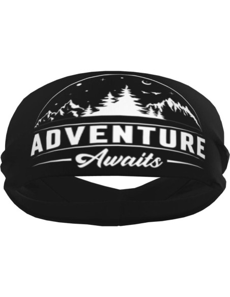 Cinta para la cabeza QIZYOQA unisex absorbente de sudor