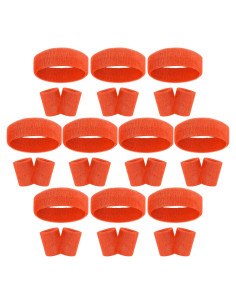 Conjunto de 30 Muñequera y Diademas Samoyee Neón Deportivas