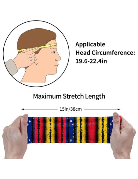 Banda deportiva unisex ROSIHODE con bandera de Venezuela