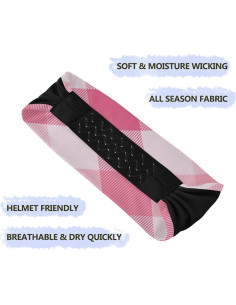 Diadema OTVEE Rosa para Mujeres - Fitness y Yoga, Antideslizante 2