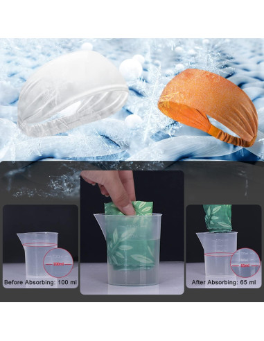 Bandas para la Cabeza Beister Unisex - Paquete de 5, Antideslizantes