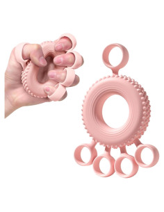 Fortalecedor de Agarre de Mano YAVOUN Rosa Silicona Medio