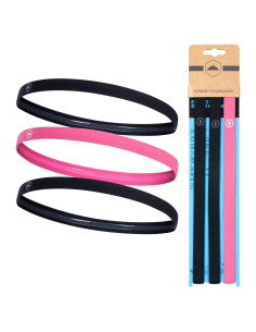 Conjunto de 6 Diademas Deportivas Tough Headwear - Antideslizantes