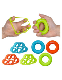 Fortalecedor de Agarre de Mano CQSYWQING 6 PCS Silicona