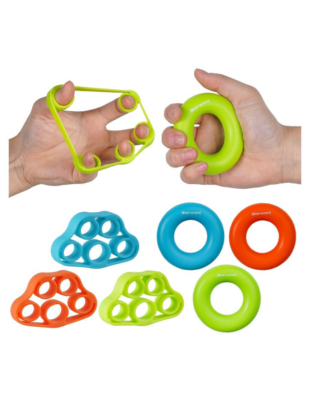 Fortalecedor de Agarre de Mano CQSYWQING 6 PCS Silicona