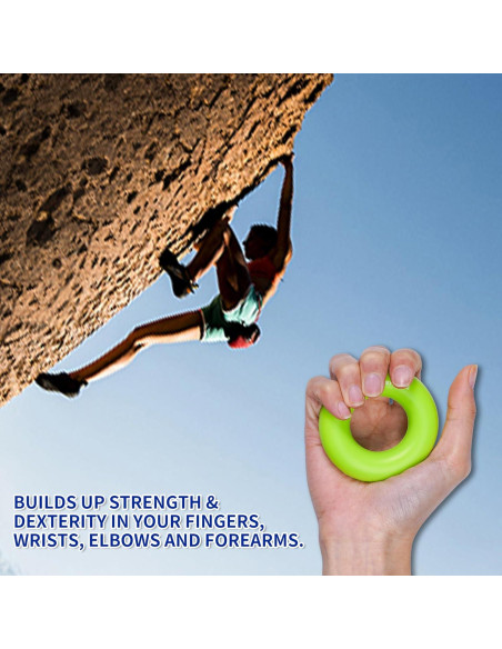 Fortalecedor de Agarre de Mano CQSYWQING 6 PCS Silicona