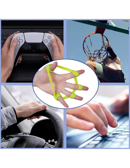 Fortalecedor de Agarre de Mano CQSYWQING 6 PCS Silicona