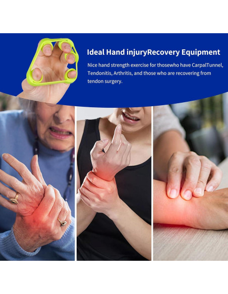 Fortalecedor de Agarre de Mano CQSYWQING 6 PCS Silicona