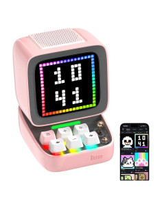 Divoom Ditoo Altavoz Bluetooth Retro 15W Rosa
