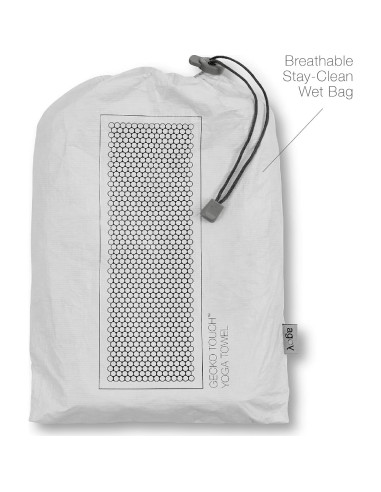Toalla de Yoga Agoy Gecko Touch - Microfibra Antideslizante 182x67 cm